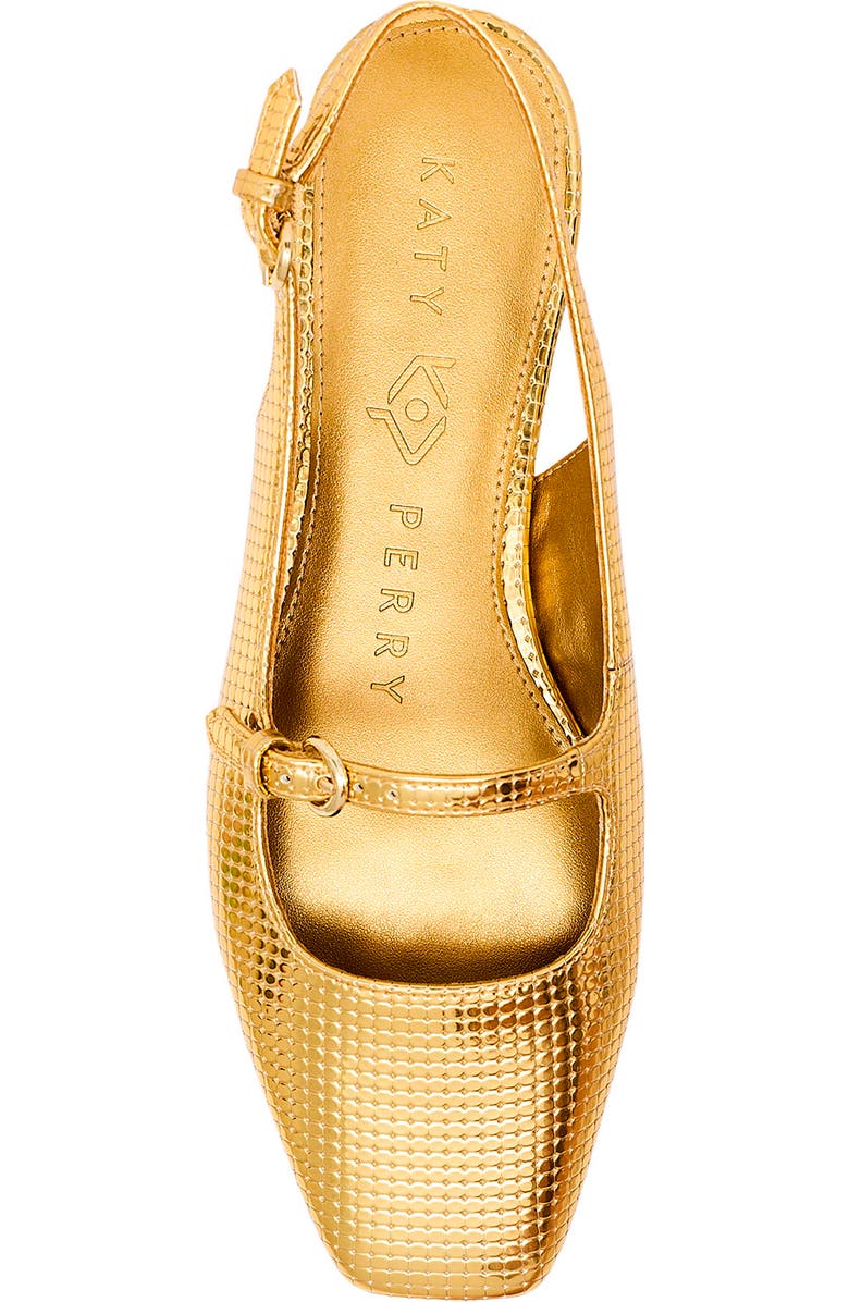 Katy Perry The Evie Lizard Embossed Slingback Flat, Alternate, color,
