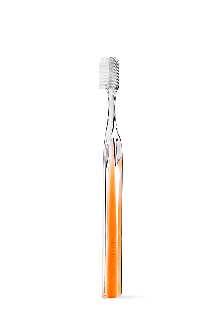 Crystal Collection 45° Toothbrush, Main, color, Orange Sunstone