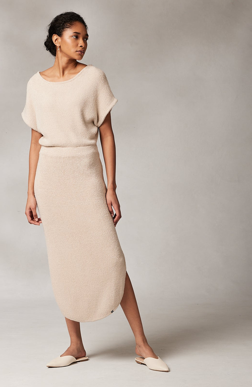 Kashwere Apparel Criss Cross Dress In Black Dark Grey Heathered
