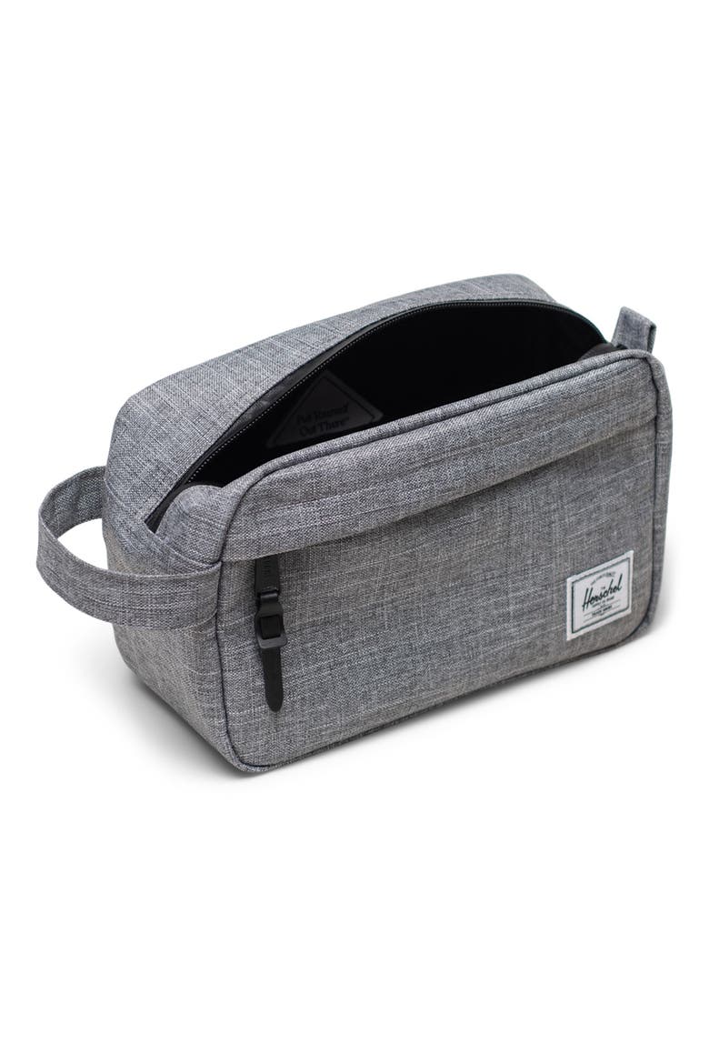 Chapter Recycled Polyester Dopp Kit, Alternate, color, RAVEN CROSSHATCH
