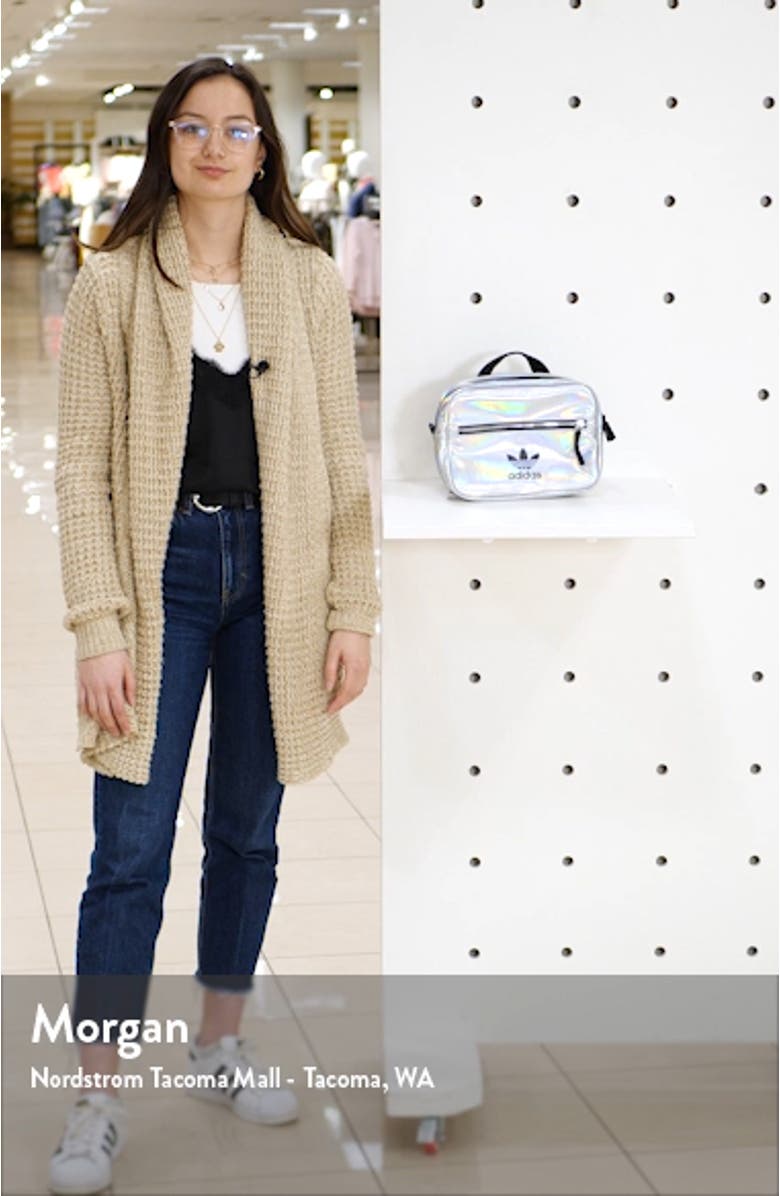 Mini Airliner Metallic Backpack, sales video thumbnail