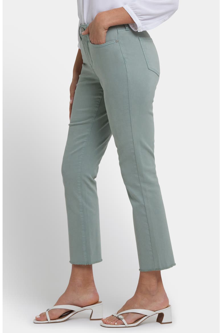 Sheri Frayed Hem Slim Jeans, Alternate, color, MISTLETOE