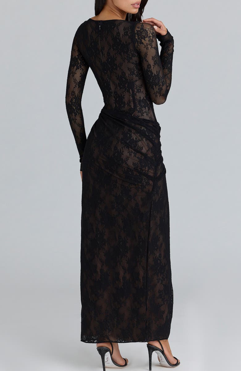 HOUSE OF CB Sapphira Lace Gown, Alternate, color, 