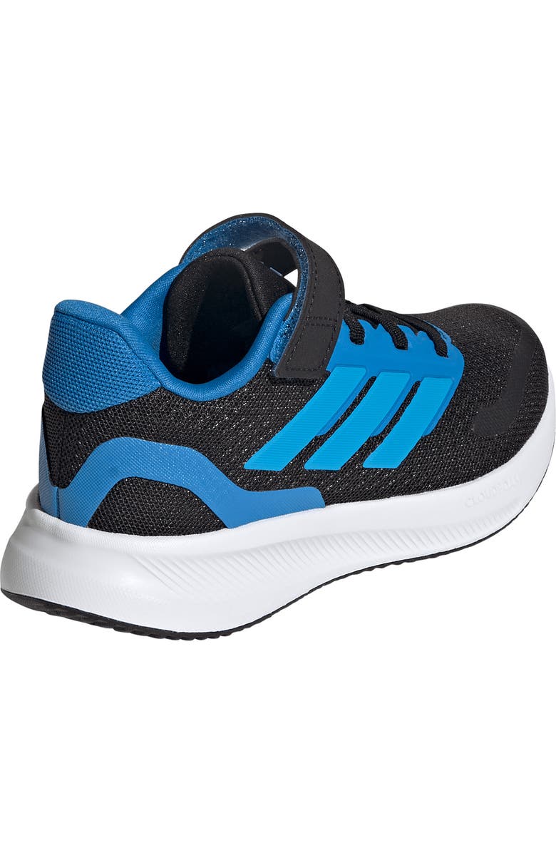 adidas Kids' Runfalcon 5 Sneaker, Alternate, color, Black/ Aquamarine/ Ray Blue