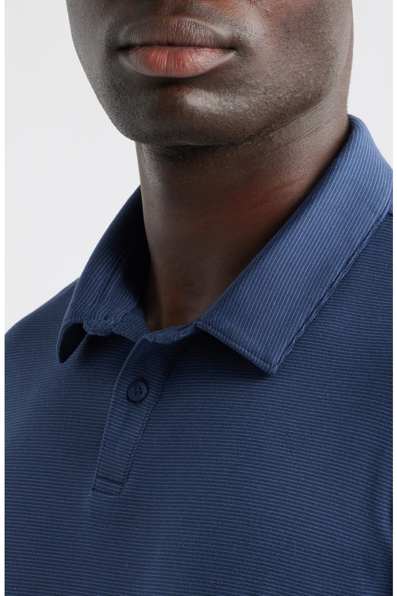 Dynamic Stripe Polo, Alternate, color, NAVY ECLIPSE STRIPE