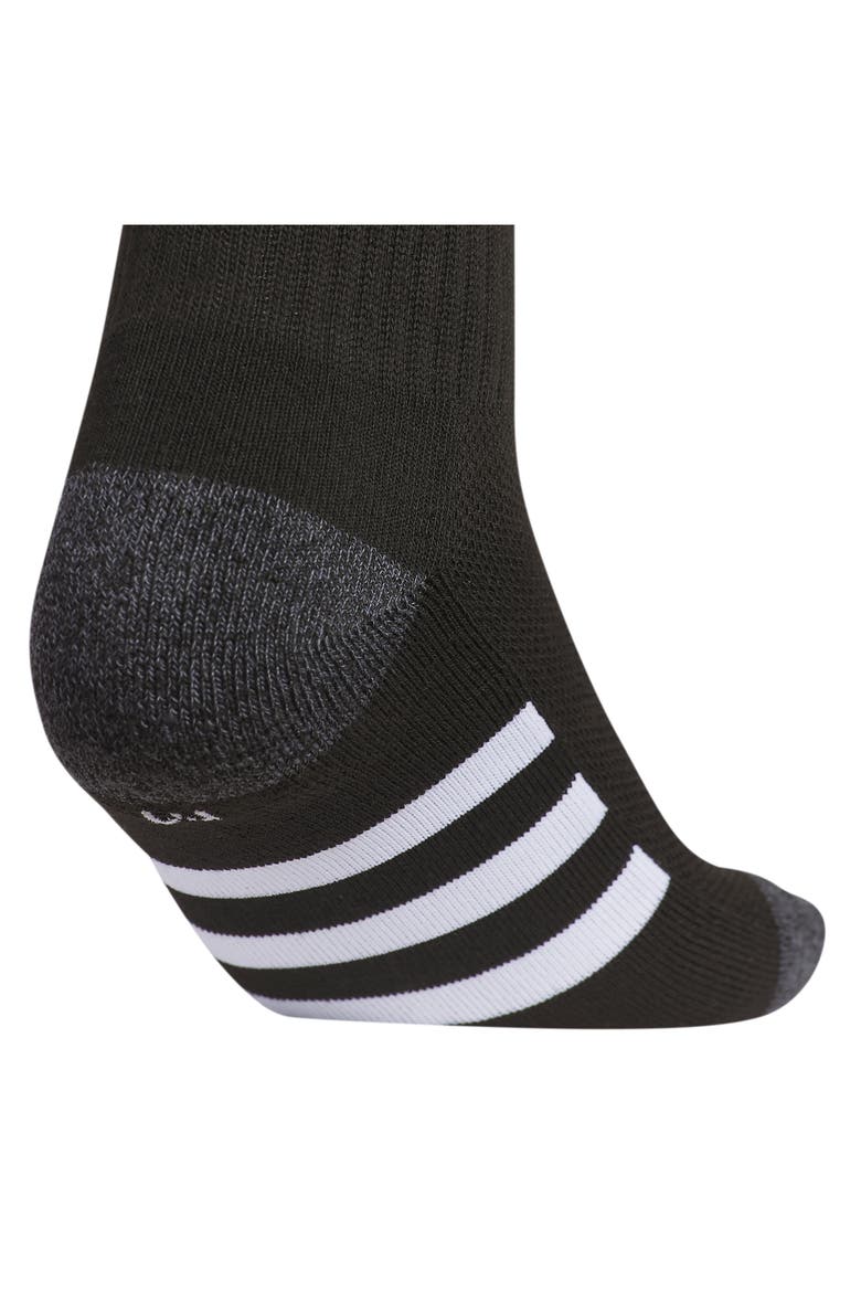 Kids' Athletic Cushioned Crew Socks - Pack of 6, Alternate, color, BLACK/ ONIX GREY/ WHITE
