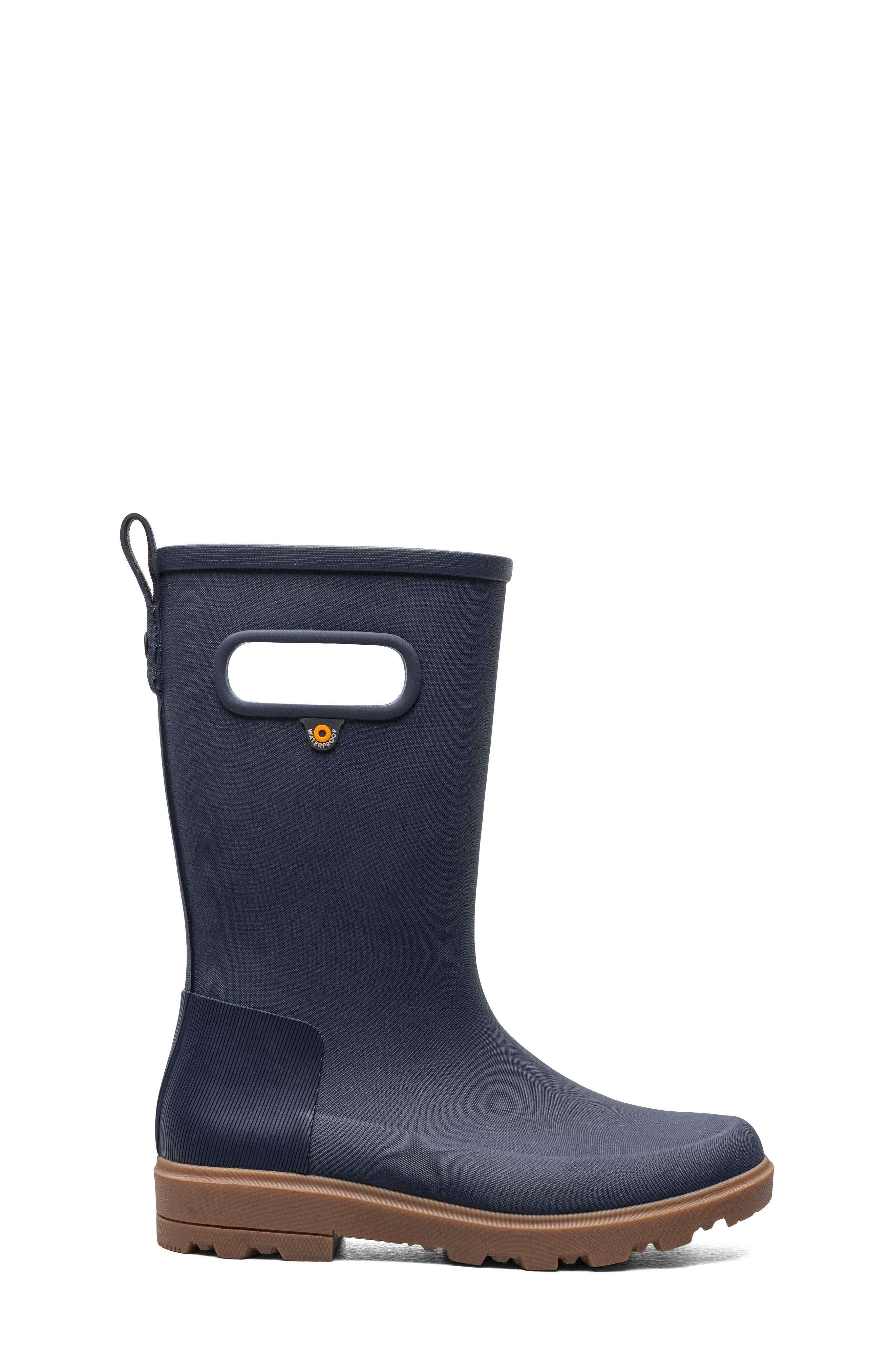 Kids' Holly Tall Waterproof Boot, Alternate, color, NAVY