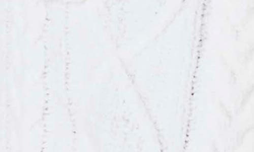 Pj Salvage Cable Knit Robe In White