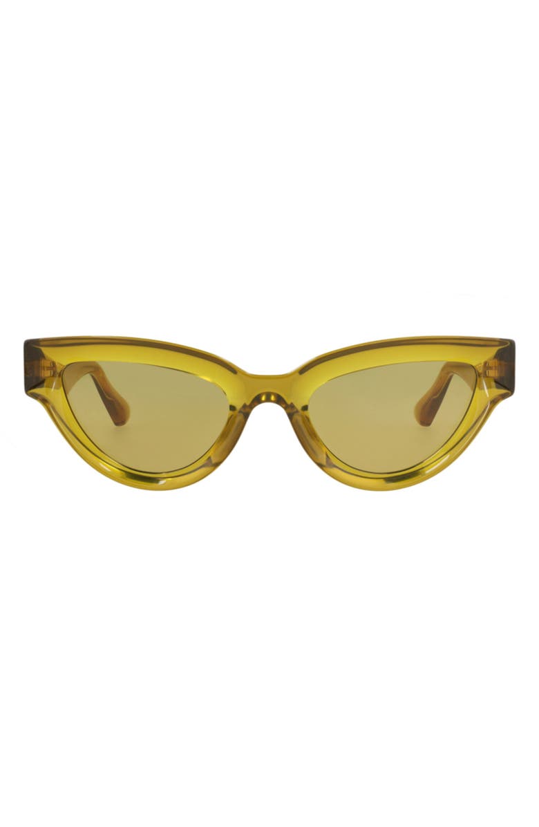 Bottega Veneta Sunglasses, Main, color, Brown Brown Yellow