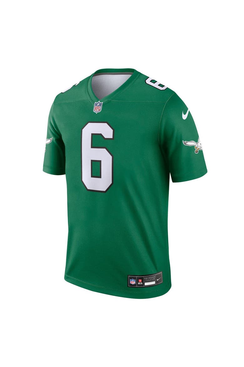 Men's Nike DeVonta Smith Kelly Green Philadelphia Eagles Legend Jersey, Alternate, color, Kelly Green