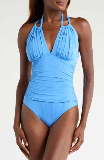 La Blanca Island Goddess Convertible High Neck One-Piece Swimsuit