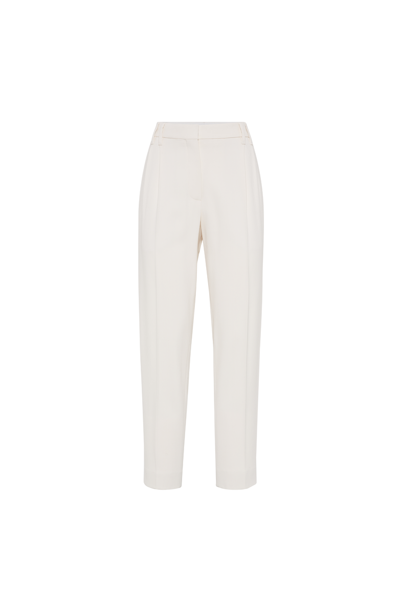 Brunello Cucinelli Slouchy trousers, Main, color, Milk
