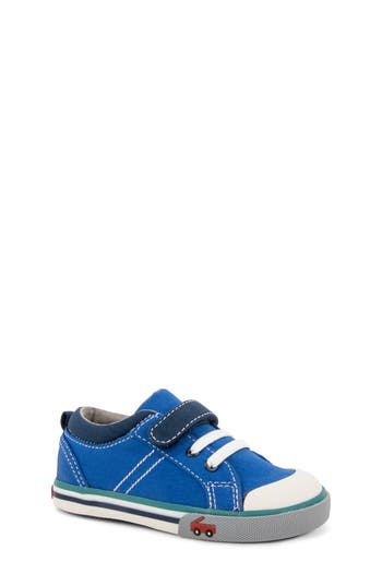 See Kai Run Tanner Sneaker In Bright Blue