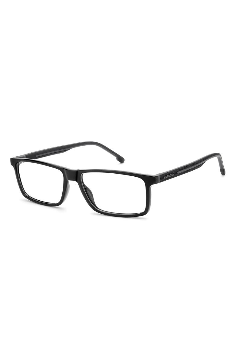Carrera Eyewear 56mm Rectangular Optical Glasses, Alternate, color, 