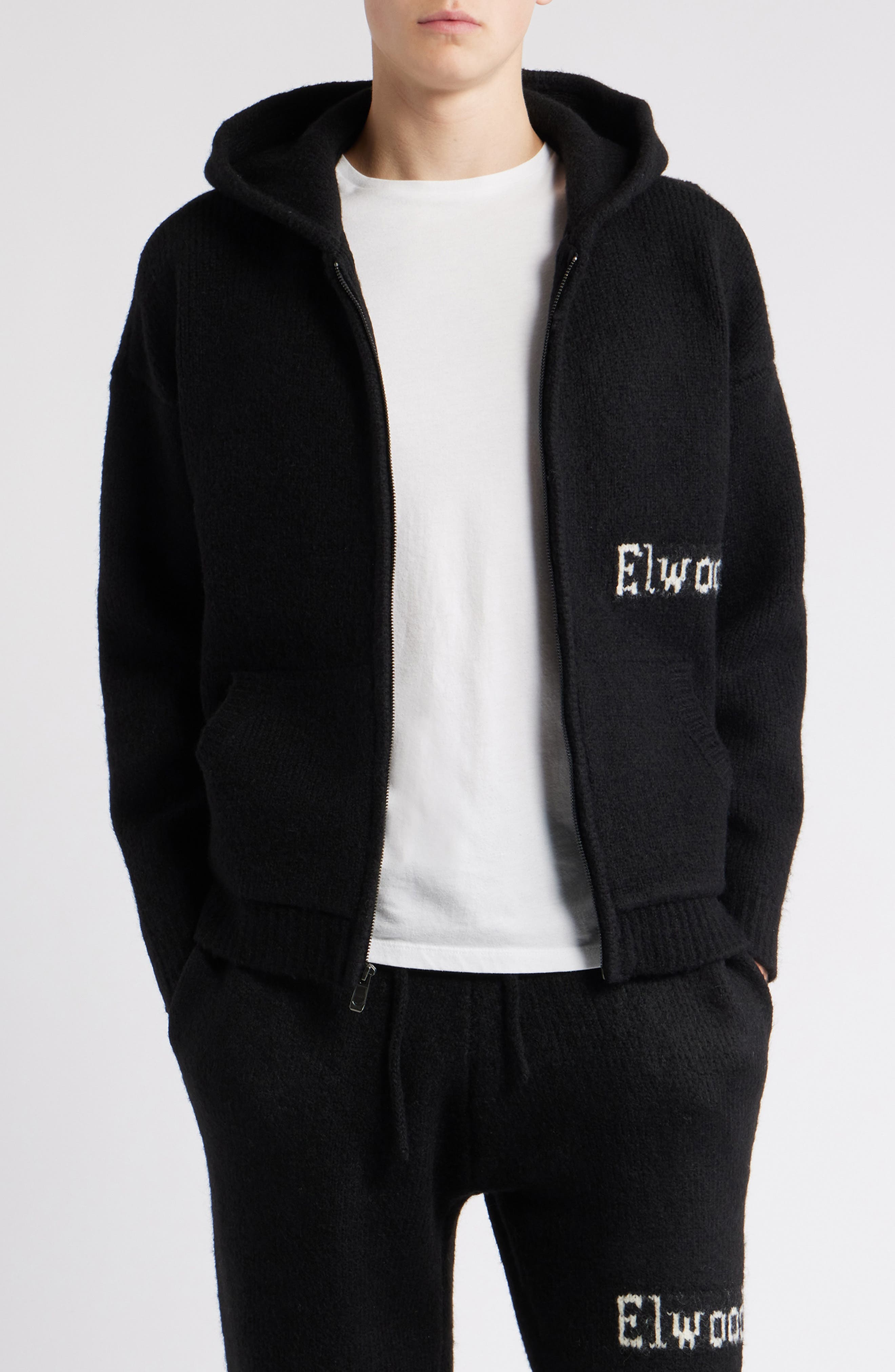 Hooded Zip Cardigan