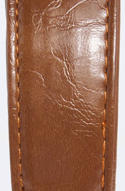 Faux Leather Headband