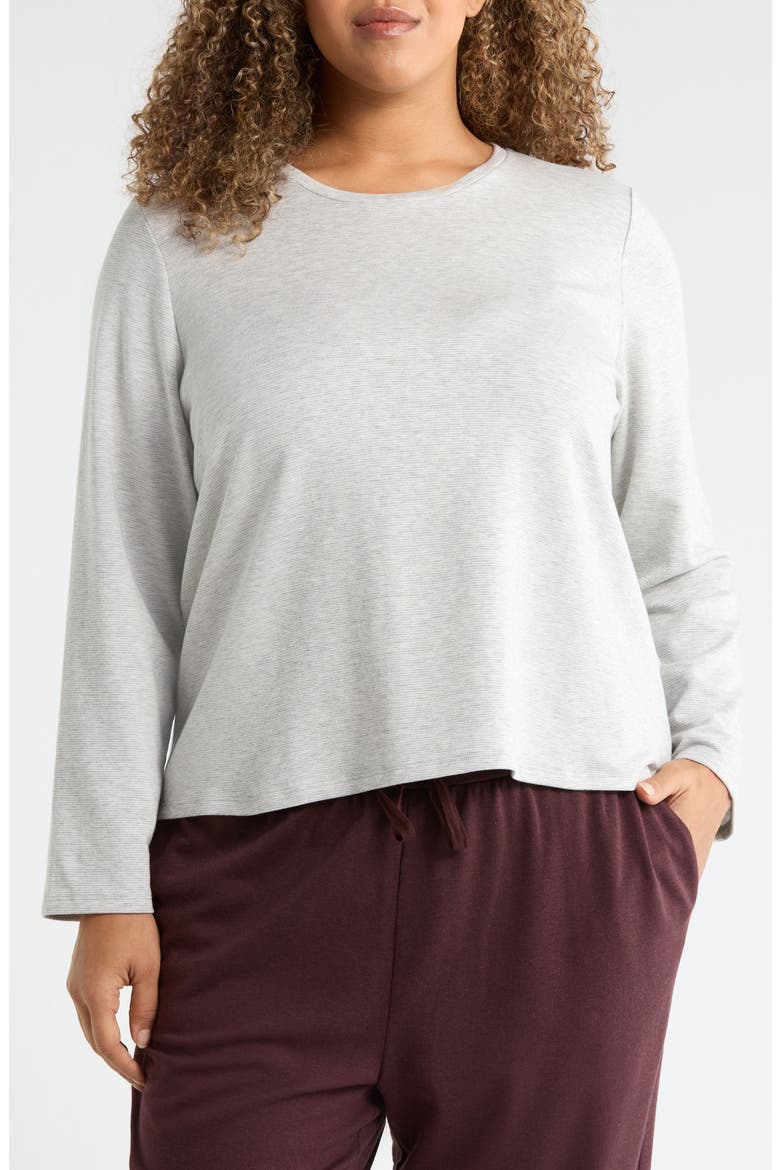 Crewneck Top, Main, color, DARK PEARL