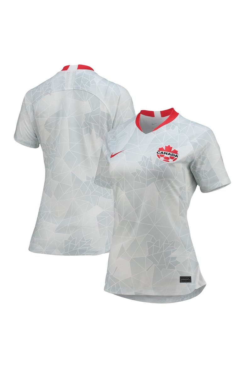 Women's Nike White Canada Women's National Team Away Replica Jersey, Main, color, White