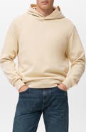 MANGO Regular Fit Fleece Hoodie