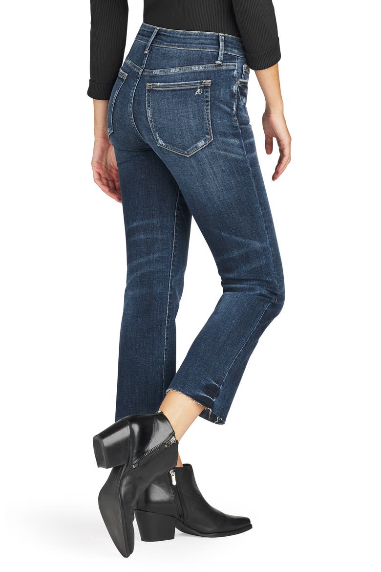The Stiletto High Waist Crop Bootcut Jeans, Alternate, color, CRUISE