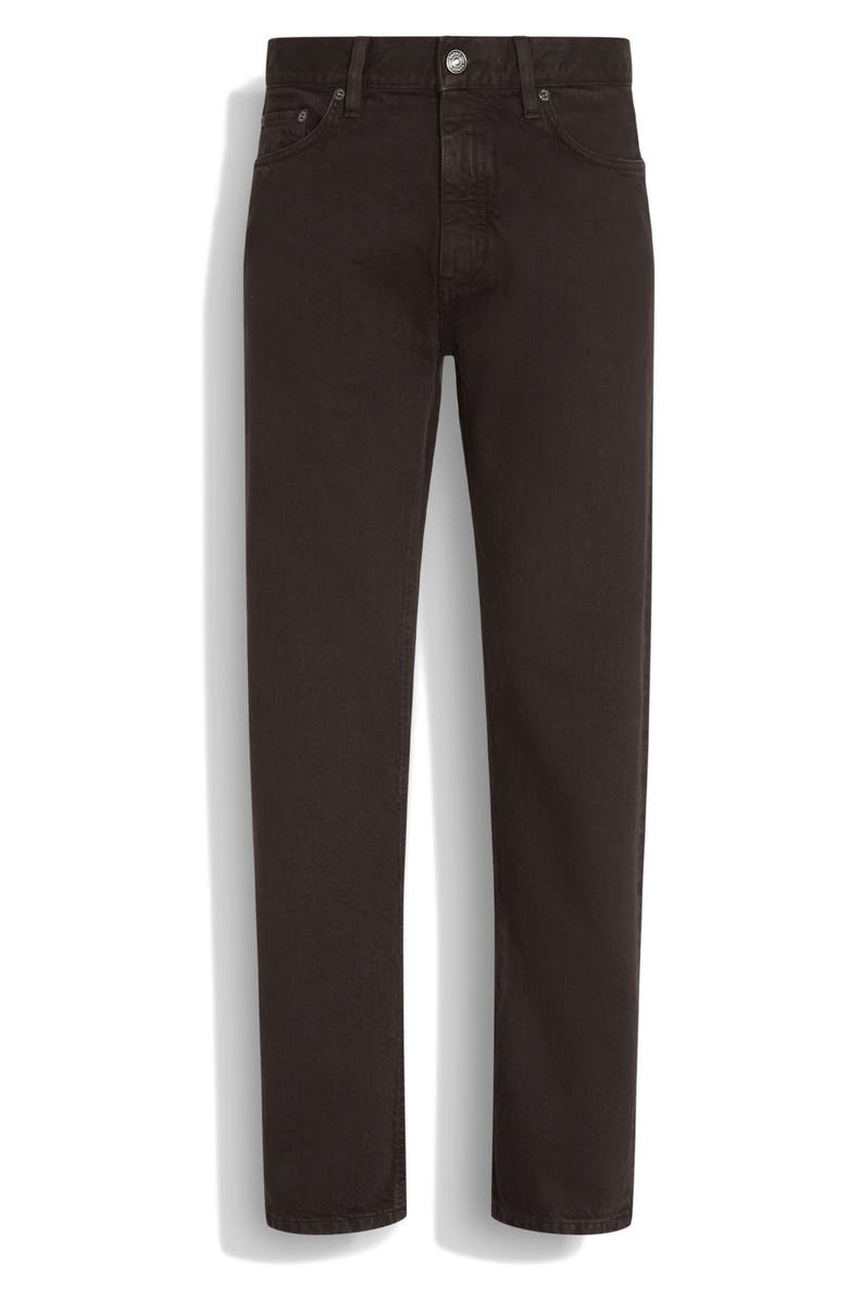 ZEGNA Roccia City Fit Jeans, Alternate, color, Dark Brown