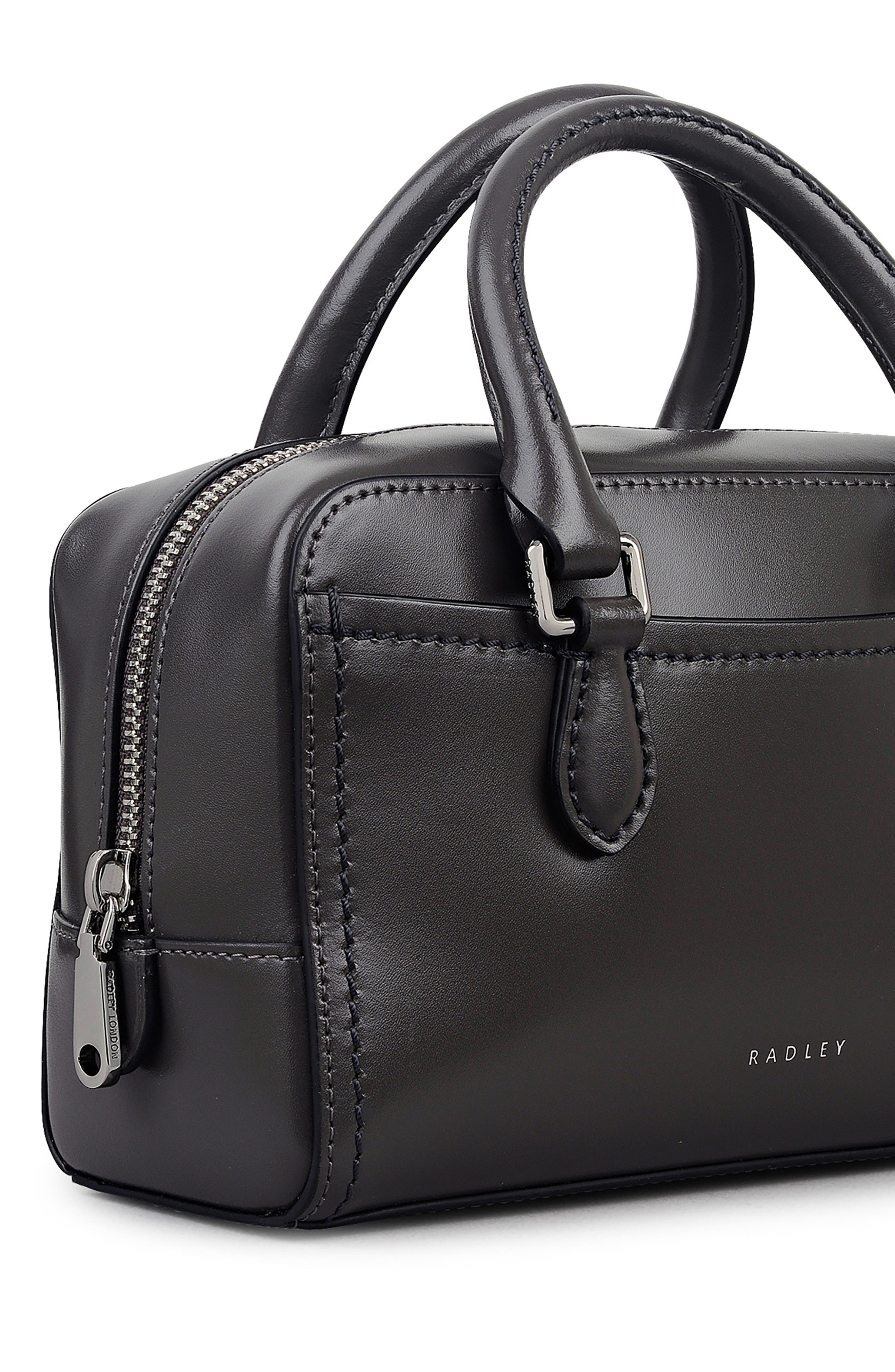 Radley Mini Portland Way Zip Tote Bag, Alternate, color, Mouse