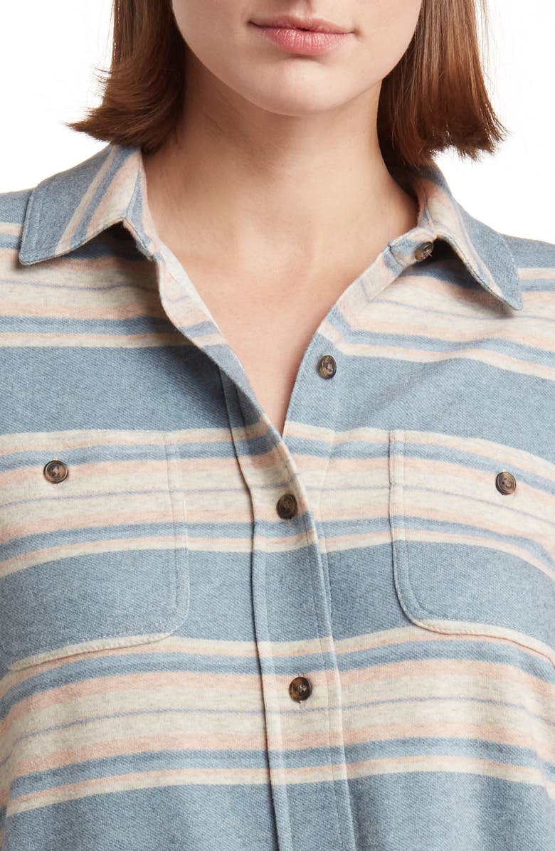 Faherty Legend Stripe Shirt, Alternate, color,