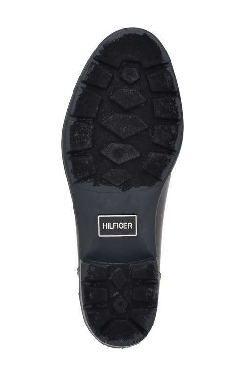 Tommy Hilfiger Crest Rain Boot In Black