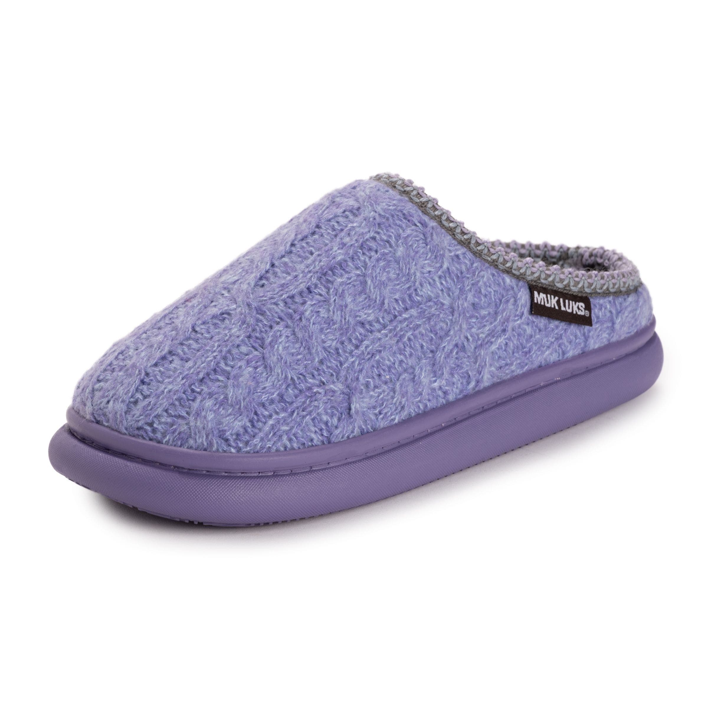 MUK LUKS Bindi Clog Slipper, Main, color, Purple