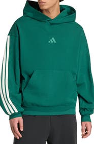 adidas Essentials 3-Stripes Fleece Hoodie