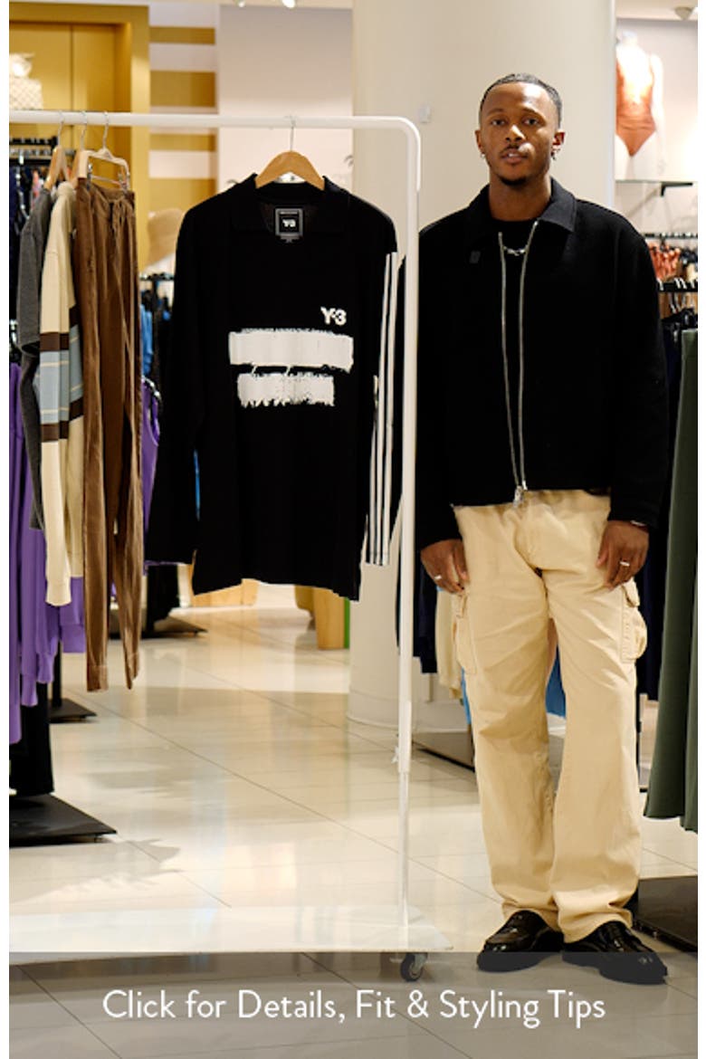 GFX Logo Long Sleeve Cotton Graphic Polo video