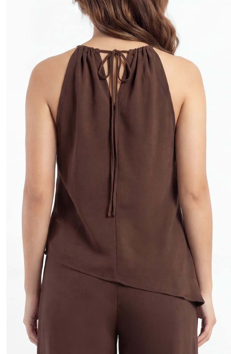 BY DESIGN Iced Tea Top, Alternate, color, Chocolate