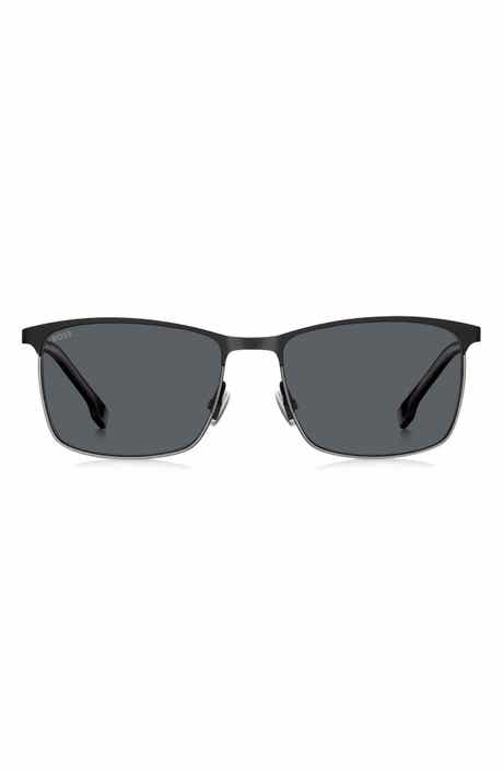 BOSS 1635/S 57mm Rectangle Sunglasses