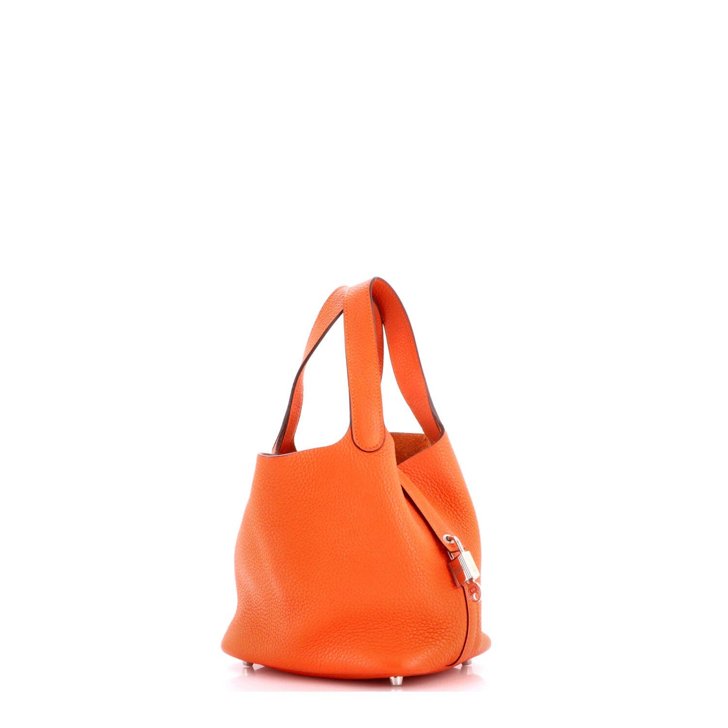 Picotin Lock Bag Clemence PM, Alternate, color, Orange
