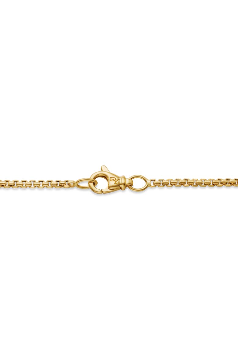 David Yurman Men's Box Chain Necklace in 18K Gold, 1.7mm, Alternate, color, Yellow Gold