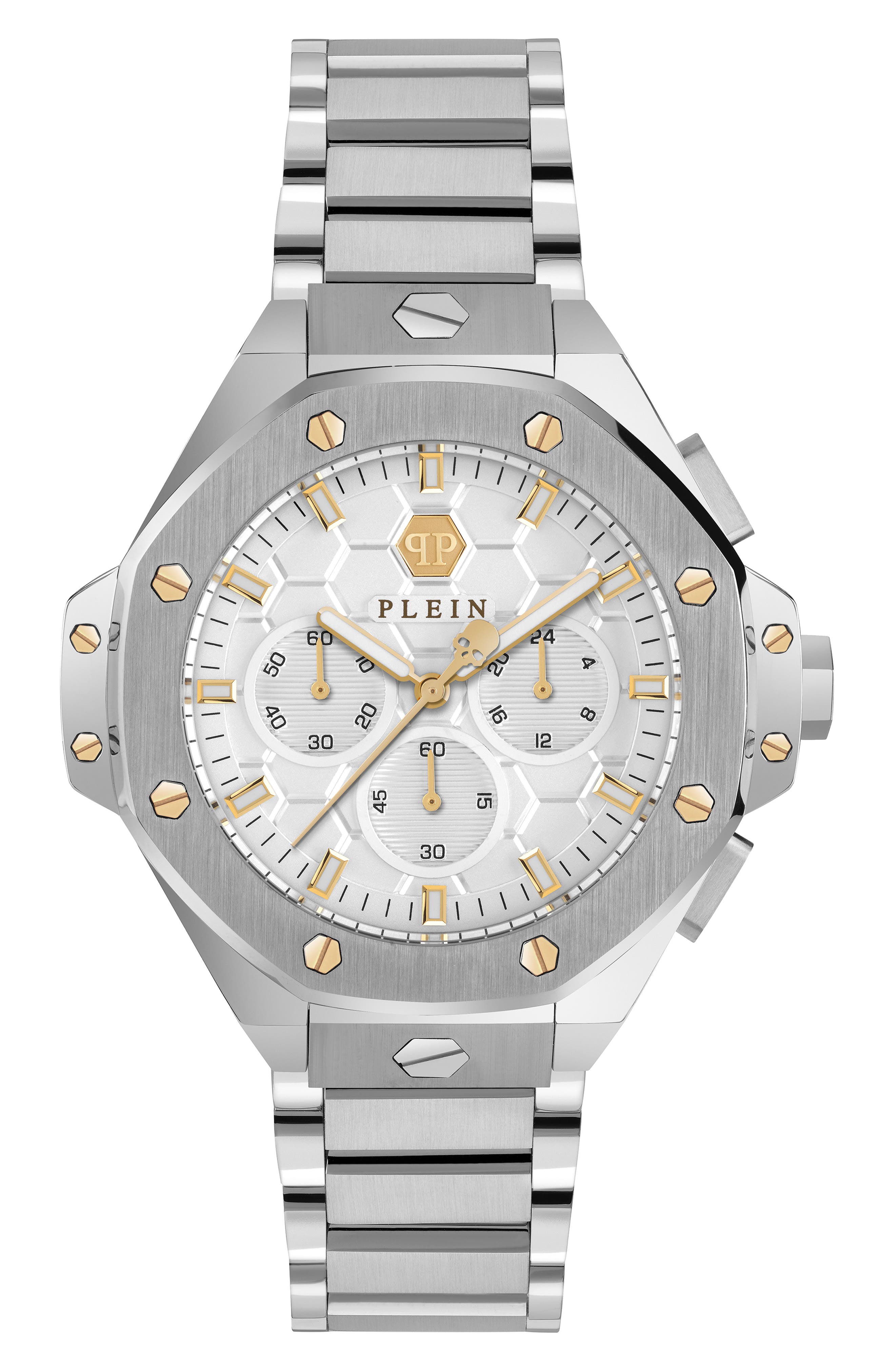 PHILIPP PLEIN Chrono Royal Bracelet Watch, 42mm