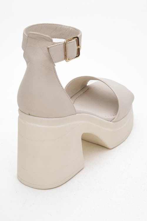 Forever & Always Shoes Margot Leather Platform Sandal