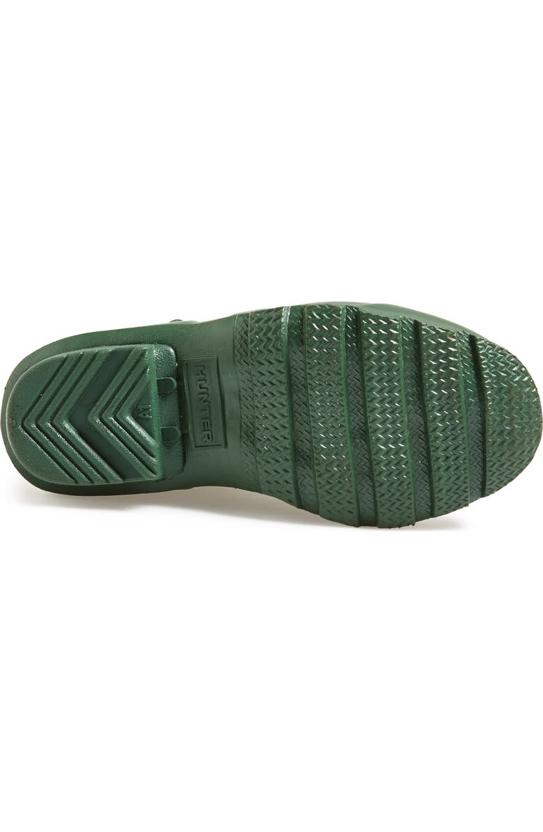 Hunter Kids' Original Rain Boot, Alternate, color, Hunter Green