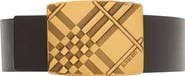 Burberry Reversible Engraved Check Belt