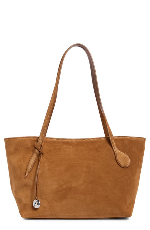 Sprout Midi Suede Tote