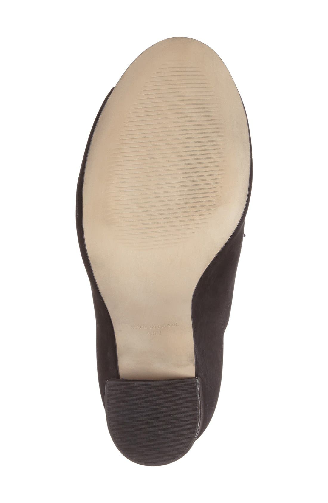 Steve Madden 'Carusso' Lace-Up Peep Toe Bootie, Alternate, color, 