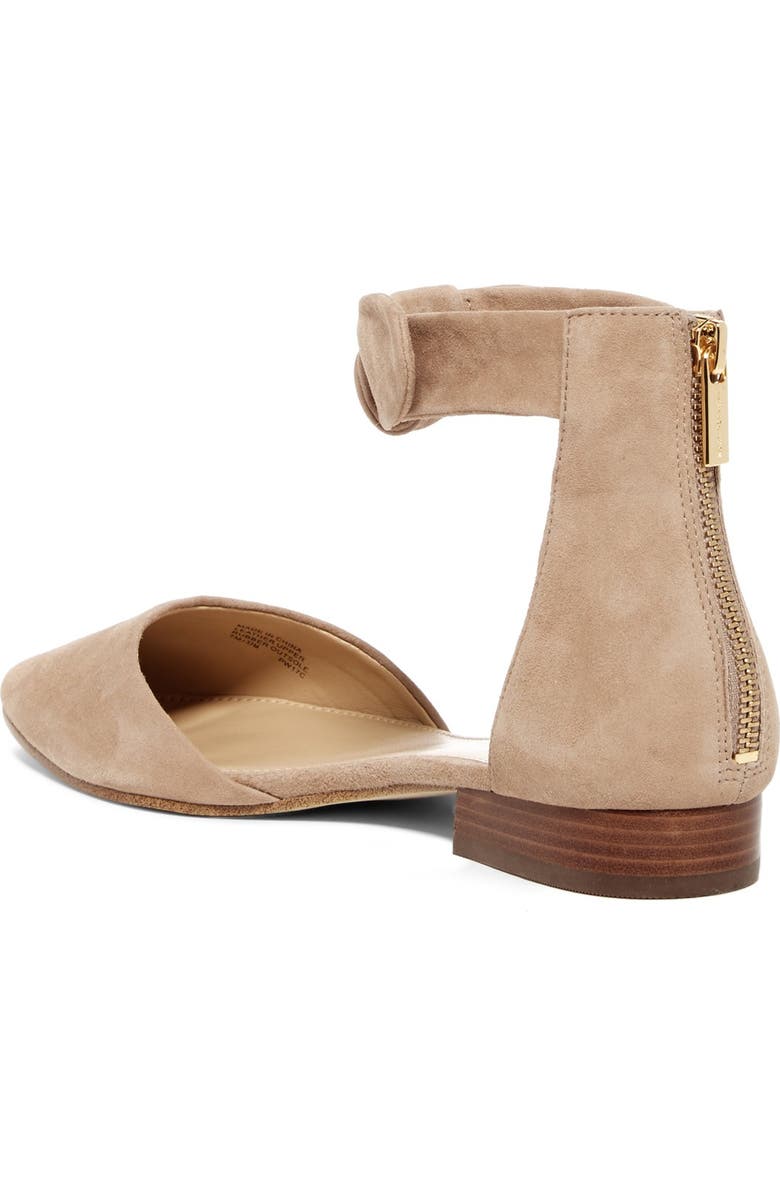 MICHAEL Michael Kors Alina Ankle Strap Flat, Alternate, color,