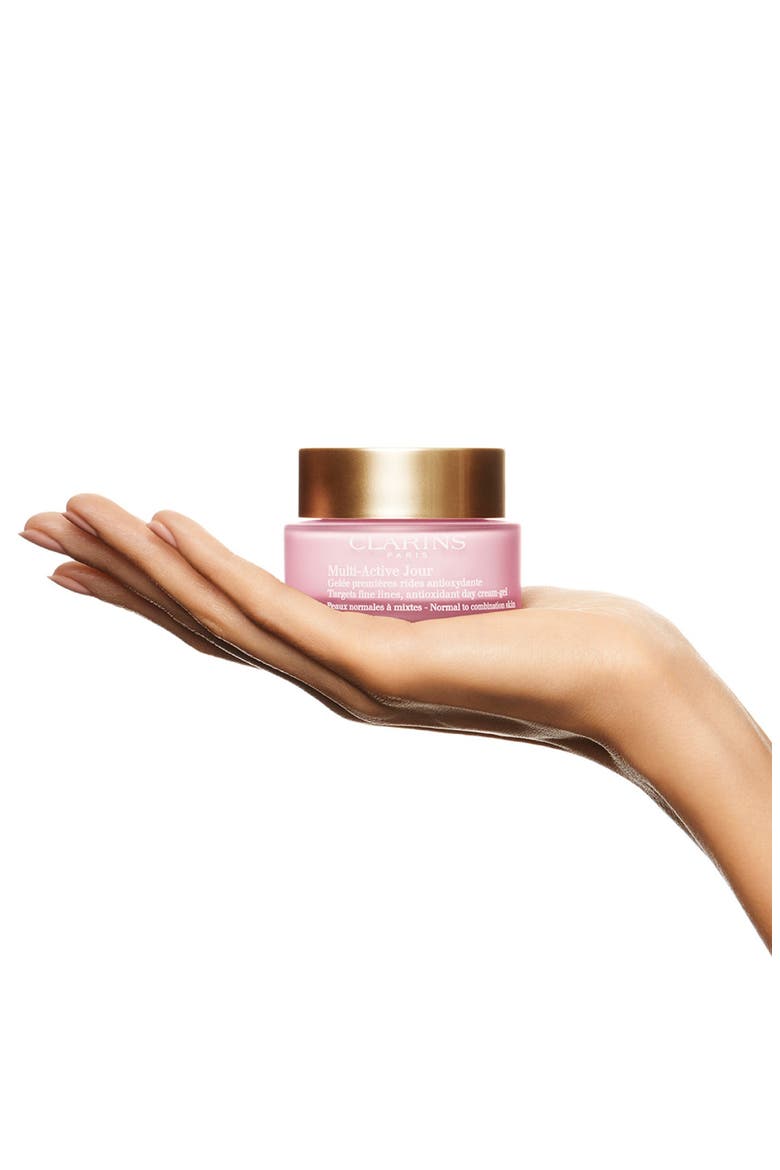 Multi-Active Anti-Aging Day Cream-Gel Moisturizer for Glowing Skin, Alternate, color, NO COLOR