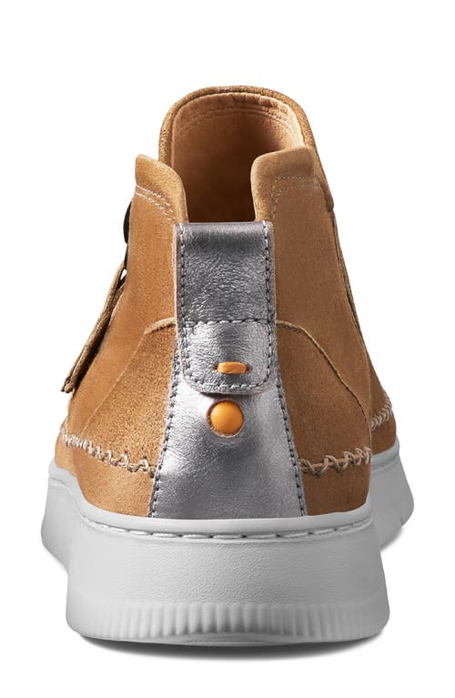 Samuel Hubbard Featherlight Laguna Zip Sneaker In Brown
