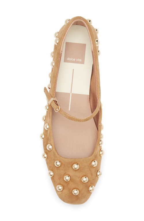 Dolce Vita Alissa Studded Flat In Brown