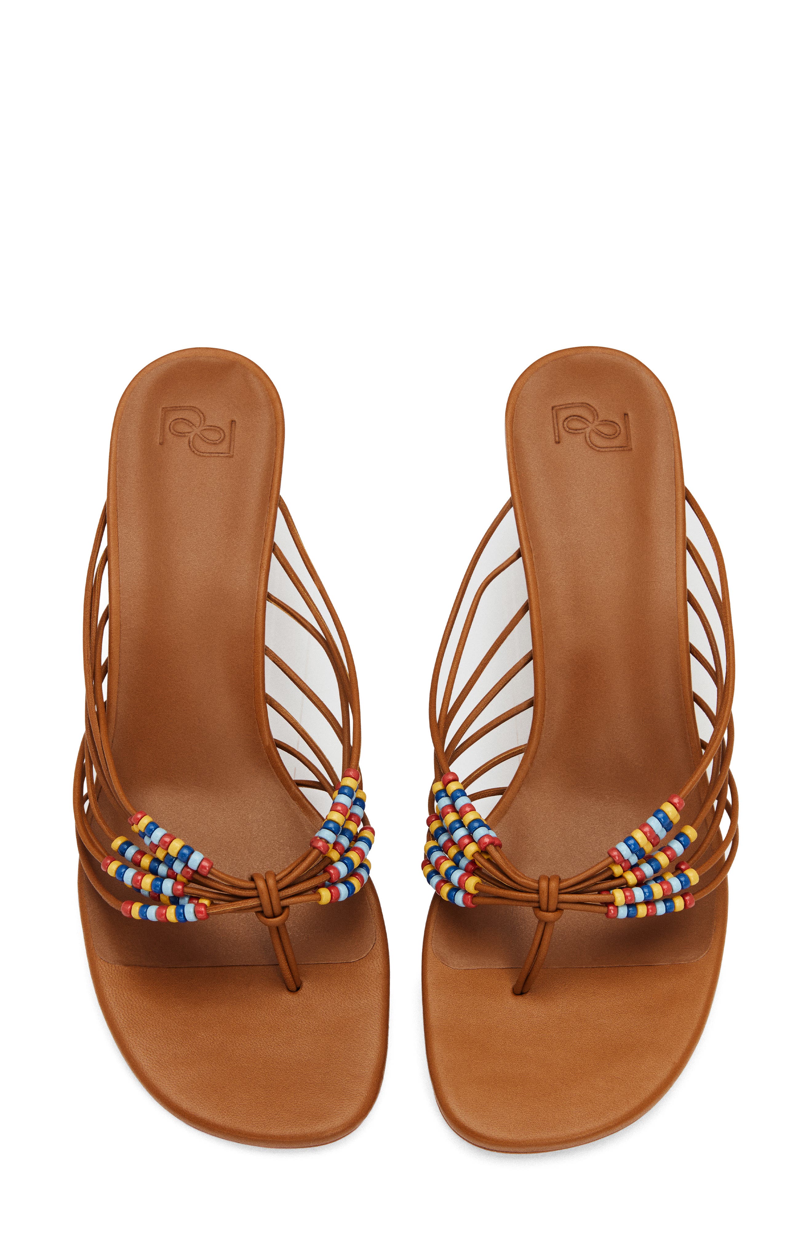 Jessica Thong Sandal, Alternate, color, RUM LEATHER