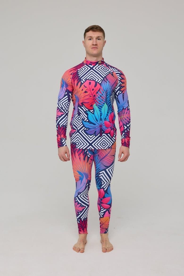 Men's Baselayer Pant Big Poppa, Alternate, color, Retro-inspired print