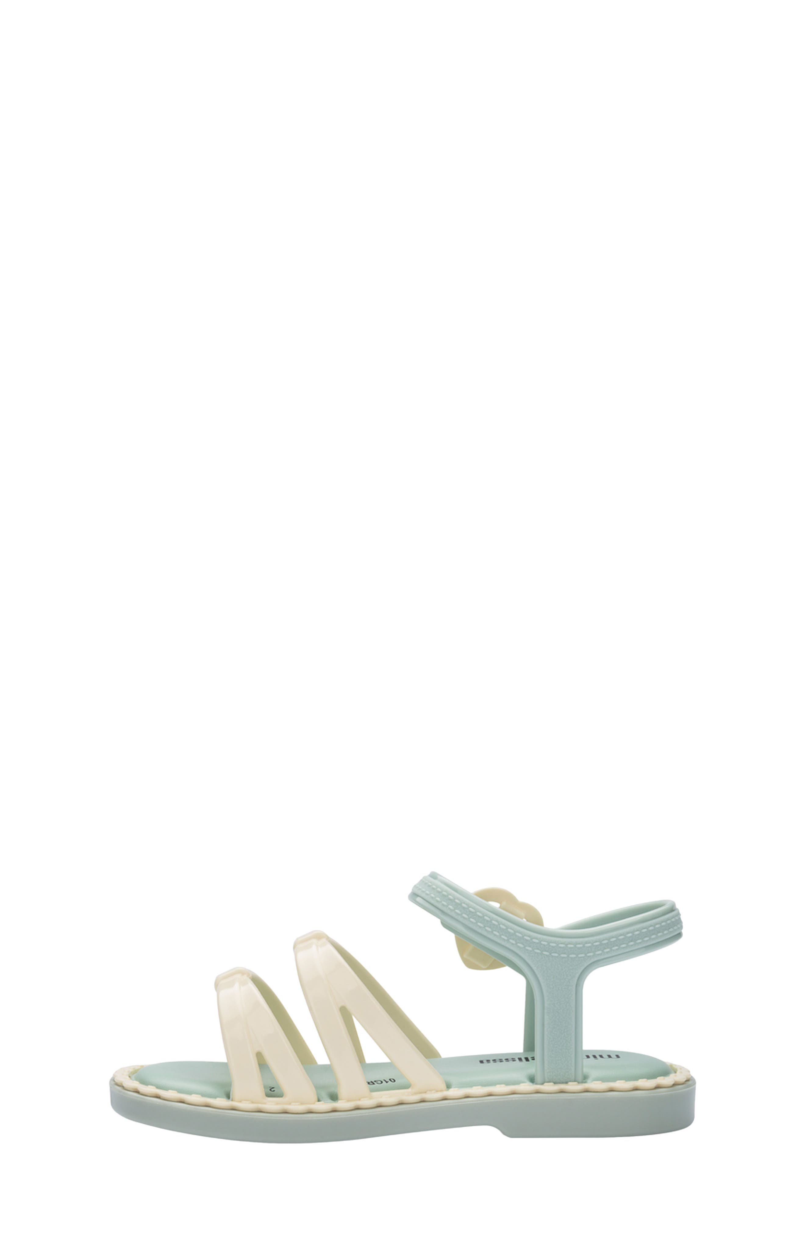 Kids' Aurora Sandal, Alternate, color, GREEN/ BEIGE