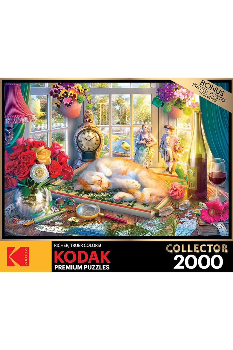 Roseart Puzzle Time 2000 Piece Puzzle, Cardboard, Kids & Adults, Alternate, color, Multicolored
