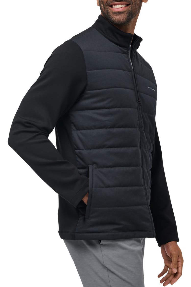 Point of Sail Hybrid Jacket, Alternate, color, BLACK
